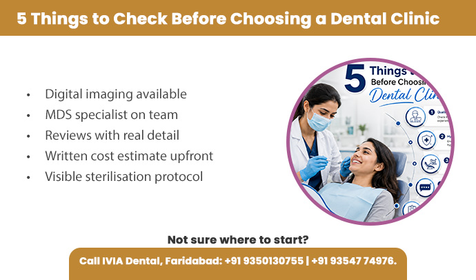 5 things to check before choosing a dental clinic